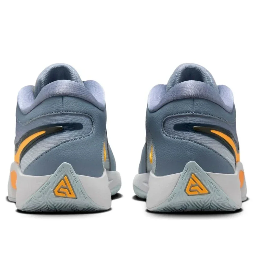 Nike Giannis Zoom Freak 6 FJ7792-400 Unisex 9.5M/11W Grey Basketball Shoe NIN607
